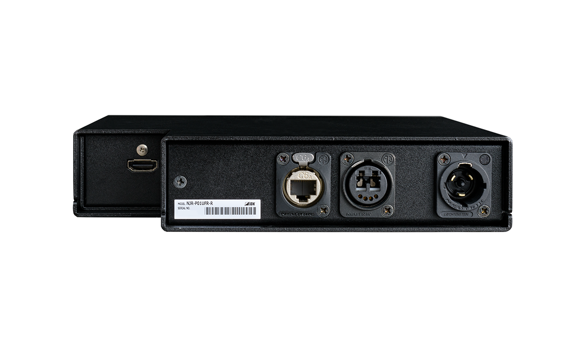 NJR-P01UFR-R - 4K@60 HDMI Decoder Rugged Chassis | IDK Corporation